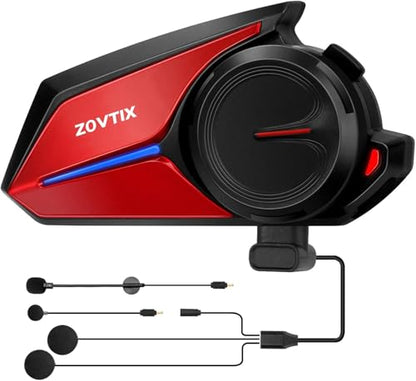 Motorcycle Helmet Headset 8 Riders Communication System X8 Intercom with Music Sharing