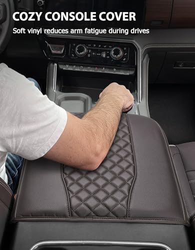 Center Console Cover for Chevy Silverado & GMC Sierra 1500 Accessories 2019