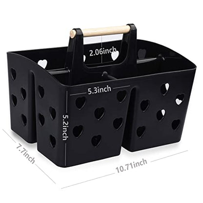 Portable Shower Caddy Plastic Shower Basket Organizer with Handle
