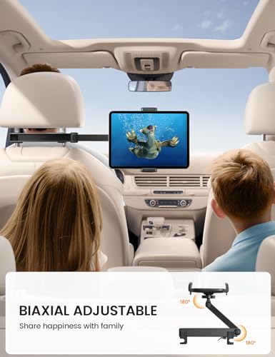 Car Headrest Tablet Holder