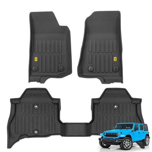 JustFit™ 3D Floor Mats for Jeep Wrangler 4XE 2021