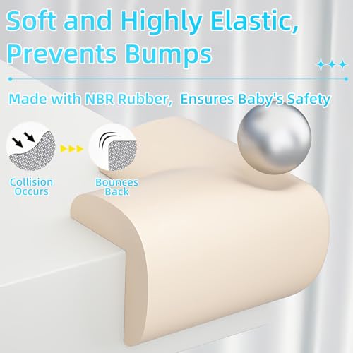 Foam Baby Edge Protector Strip Furniture Safety 10PCS Corner Guard (10 Count)