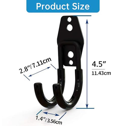 2 Pack Garage Storage Utility Hooks (2 Count)