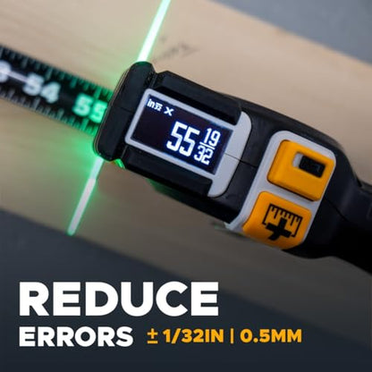 T1 Tomahawk 25 ft Digital Tape Measure for the Job Site