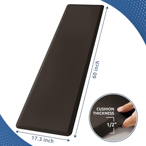 Kitchen Mat Cushioned Anti Fatigue Rug Standing and Comfort Floor Mats