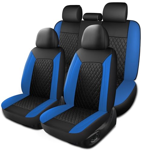 Faux Leather Full Set Car Seat Covers