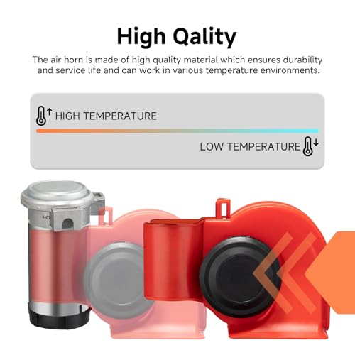 Train Horns kit for trucks Air Horn for Motorcycle Car Horn Super Loud