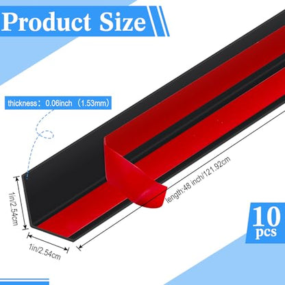 10 Pcs Wall Corner Protector Guards with Self Adhesive