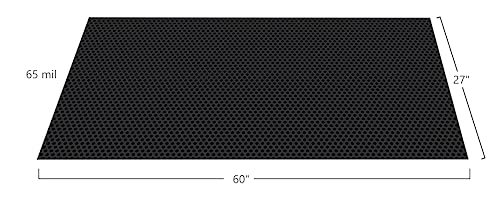 Performance Vinyl Garage Runner Small Coin Pattern