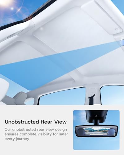 2026 Upgrade Sunshade Roof for Tesla Model 3 2021 (4 Count)