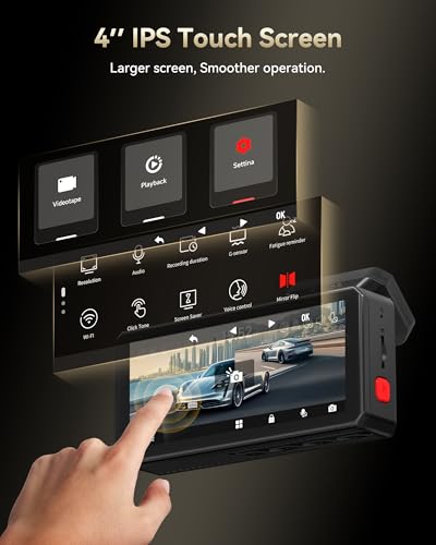 F77 V2 256GB eMMC Dash Cam