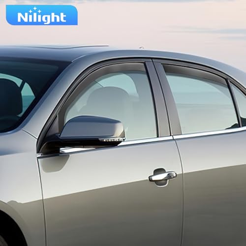 in Channel Window Visors for Chevrolet Malibu 2016