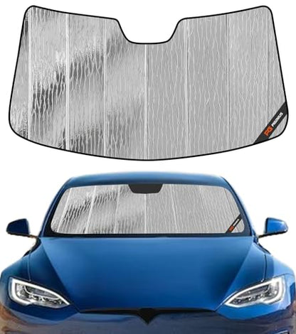 Windshield Sunshade for Tesla Model S 2012