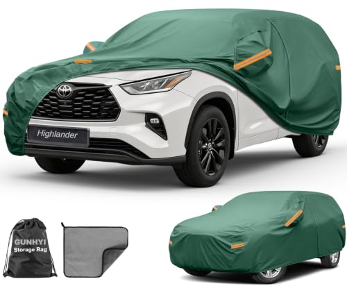 Waterproof Car Cover Custom Fit for Toyota Highlander