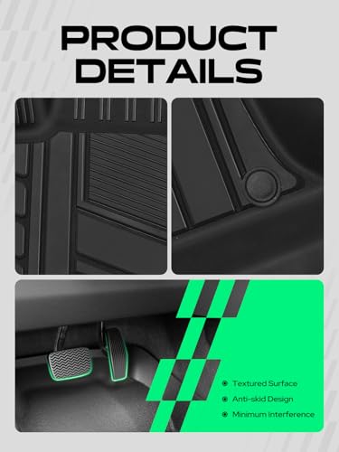 Automotive Floor Mats for Subaru Forester 2019 (3 Count)