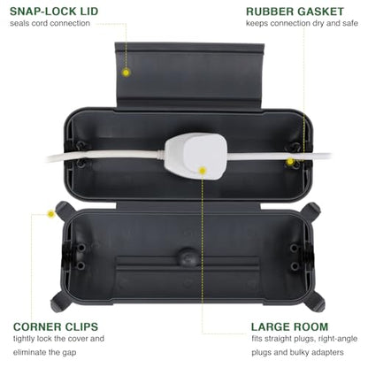 Outdoor Extension Cord Safety Cover