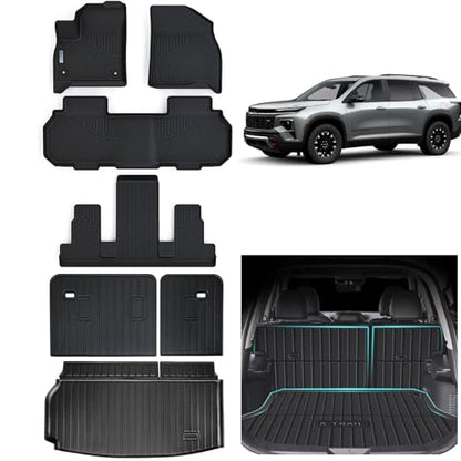 Floor Mats for Chevy Traverse & GMC Acadia 2024