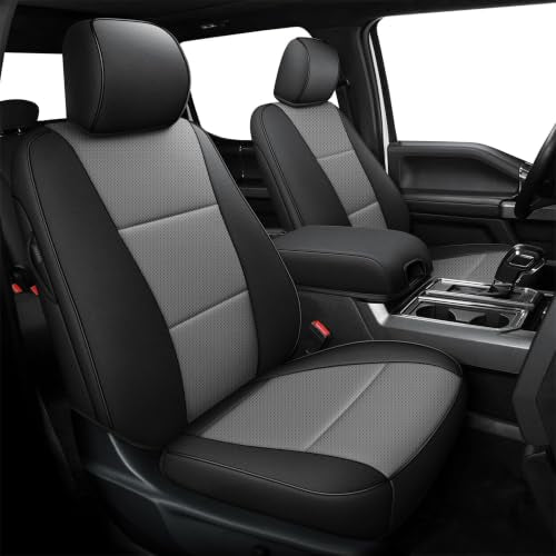 Custom Fit Front Seat Covers for Ford F150 2015 (2 Count)