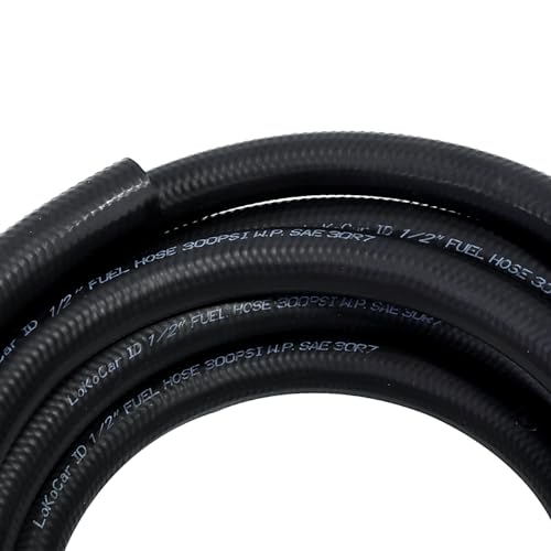 Rubber Fuel Hose Line Push Lock 1 (25 Foot)