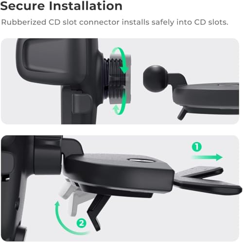 Easy One Touch Signature CD Slot Mount