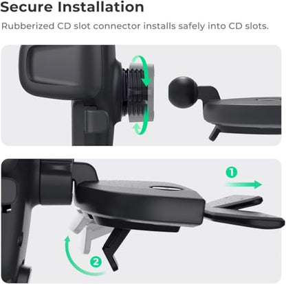 Easy One Touch Signature CD Slot Mount