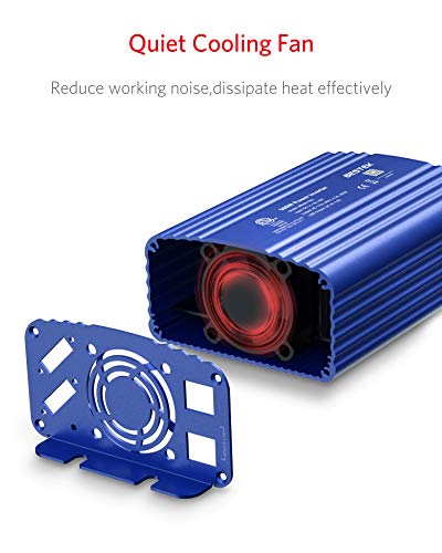 500W Power Inverter for Vehicles DC 12V to AC 110V Car Plug Adapter