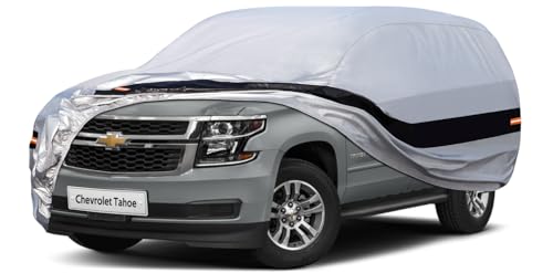 10 Layers SUV Car Cover Custom Fit for Chevrolet Chevy Tahoe