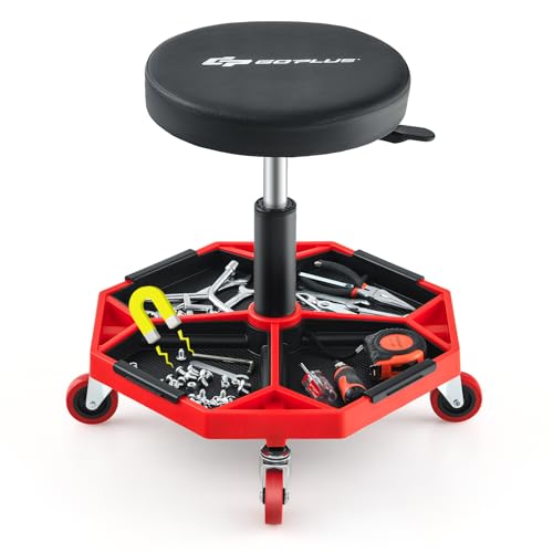 Rolling Garage Stool