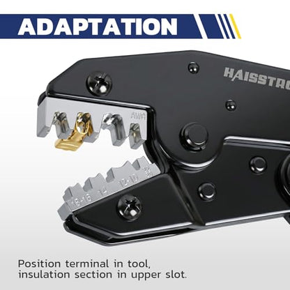 Crimping Die for Open Barrel Terminals
