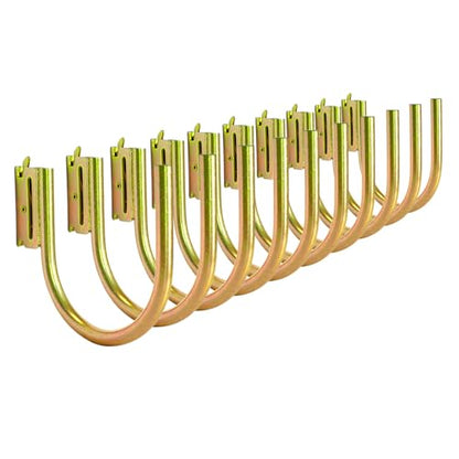 10-Pack 4-Inch J Hooks for E-Track and X-Track Rails (10 Count)