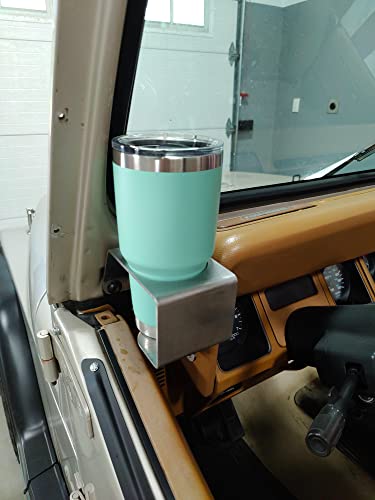 Flat Front Cup Holder for Jeep Wrangler YJ 1976 (2 Count)