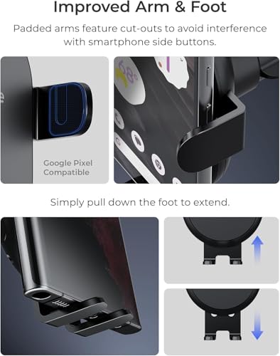 Auto Sense 2 Air Vent Car Phone Holder with Qi Wireless Charging