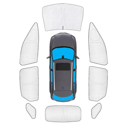 8pcs Thicken Sun Shades for Lexus RX 2023 (8 Count)