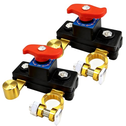 2PCS Car Battery Power Cut