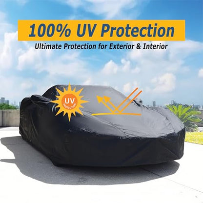 All Weather Waterproof car Cover Good for rain Snow uv Protection dust Small Coupe TT Z3 del Sol S2000 MX