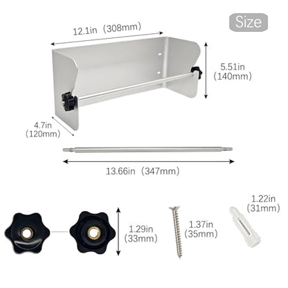 Garage Paper Towel Holder