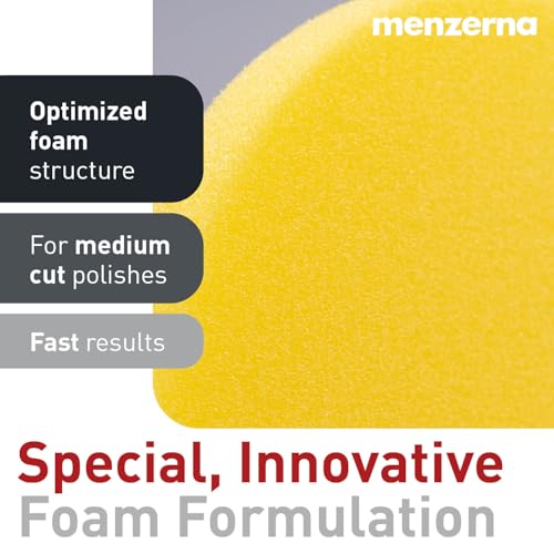 3.5 Inch 2X Premium Polishing Pads I Medium Fine Cut (2 Count)