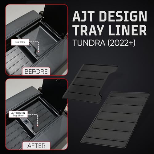 2022+ Tundra & 2023+ Sequoia Console Tray Liner (2 Count)