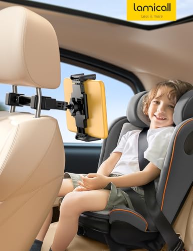 Car Headrest Tablet Holder