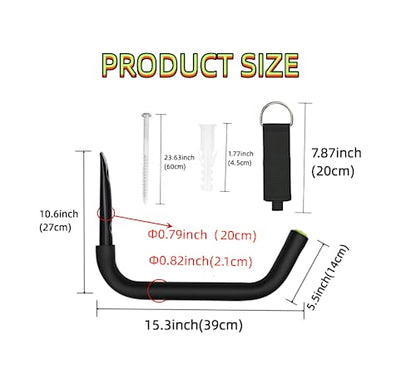 Garage Storage Heavy Duty Hooks (6 Count)