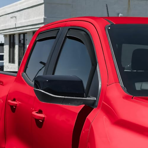 in Channel Extra Durable Rain Guards for GMC Canyon 2023 (4 Count)