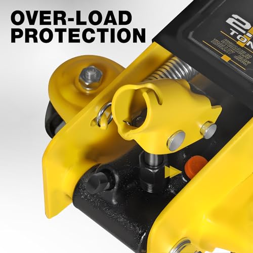 2.5 Ton Trolley Jack Hydraulic Low Profile Floor Jack for Cars Lift with Single Piston Lift Pump