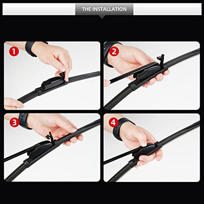 Front Windshield Wiper Blades for BMW X6 2014