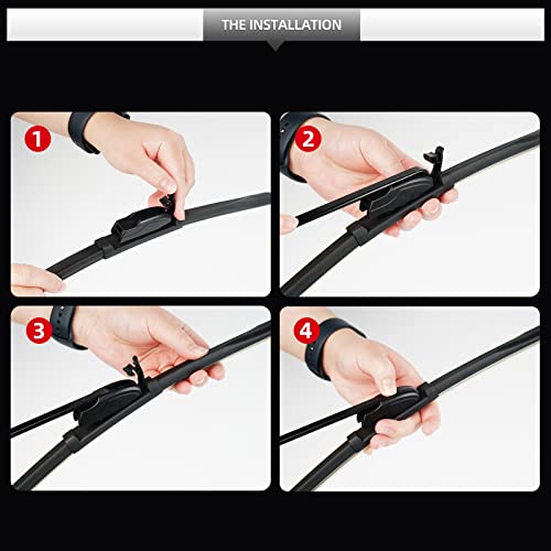 Front Windshield Wipers for BMW Z4 2003