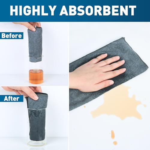 Microfiber Cleaning Cloths (15 Count)
