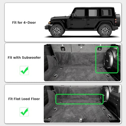 Cargo Mat for Jeep Wrangler JL 2018