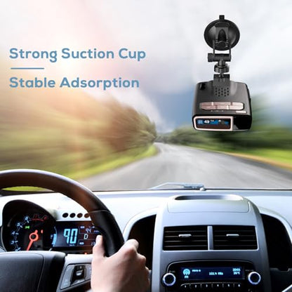 Suitable for Escort IX、IXc、Max 3、Max360C、360MarkII、2020 Max 360 Super Suction Windshield Radar Detector Suction Mount