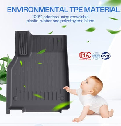 Floor Mats Fit for Model Y 2026 (6 Count)