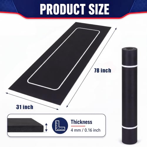Motorcycle Mat Garage Floor Rug Washable Parking Mats for Garage Floors Non Slip Oil Absorbent Pad Rubber Backing Layer Protects Floor