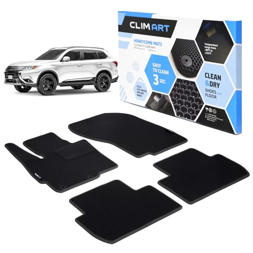 All Weather Car Floor Mats Compatible with Mitsubishi Outlander 2014